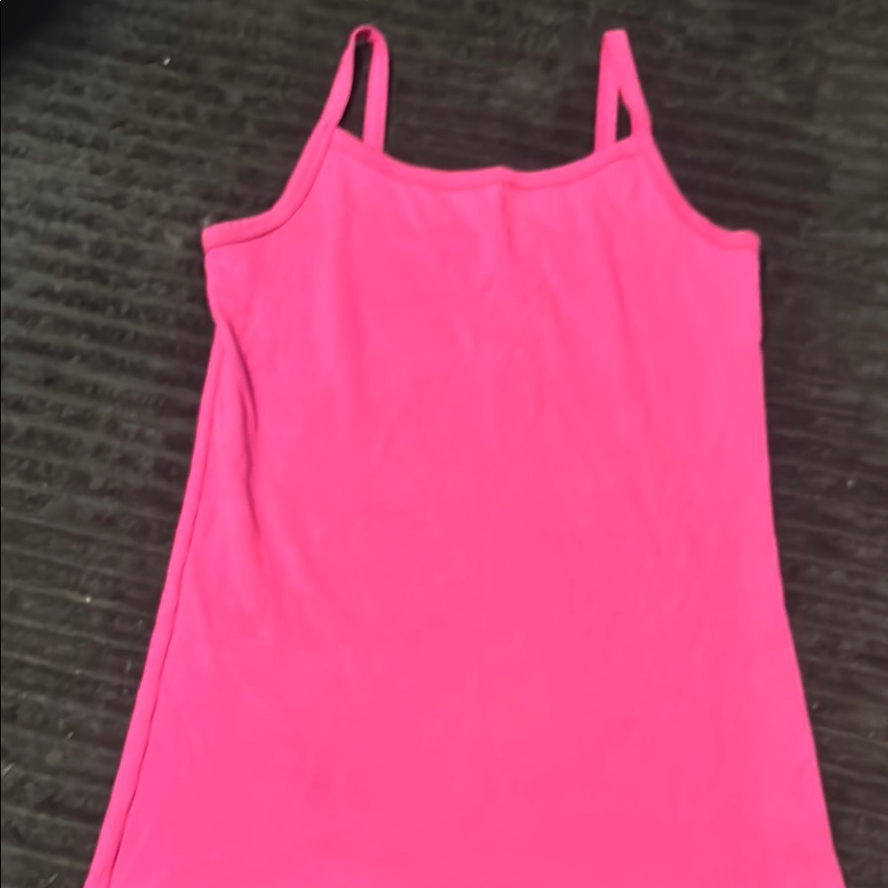 Pink Sleeveless Top